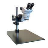 Richter Optica S850 Stereo Zoom Ball Bearing Boom Microscope 8x-50x 2
