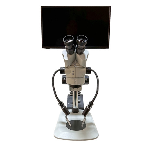Richter Optica S6LCD-SPS Stereo Zoom Microscope 7x-45x front