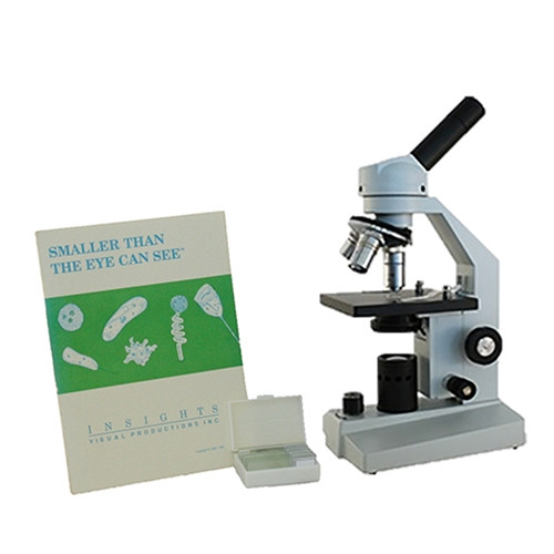 Student Microscope Package with Slides and Activity Workbook