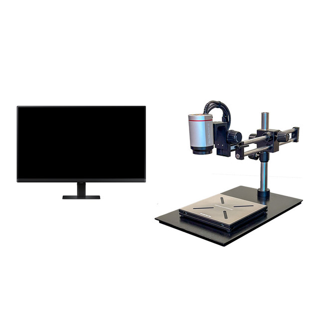 Inspectis F30s HD Ball Bearing Boom Digital Microscope 27" Monitor