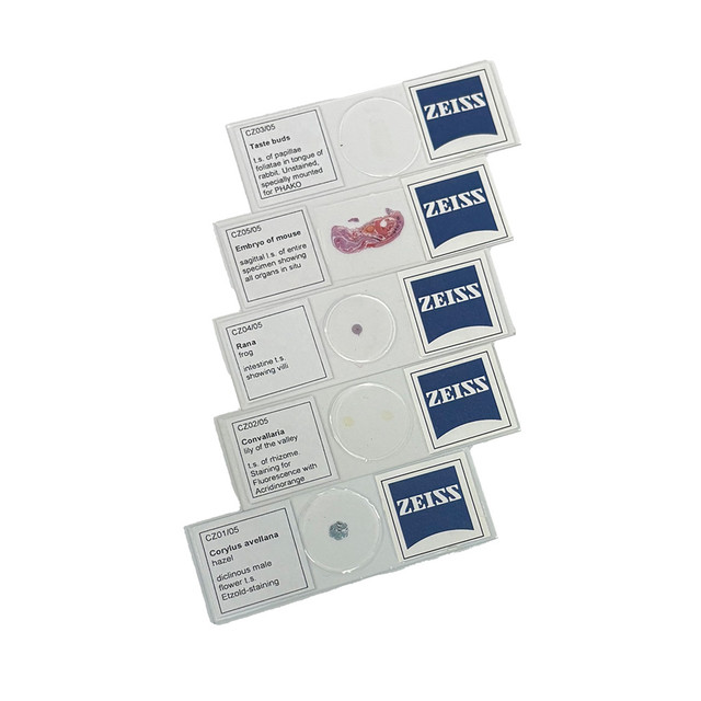 Zeiss prepared slides